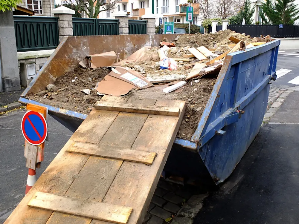 Benne pour encombrant à Cestas